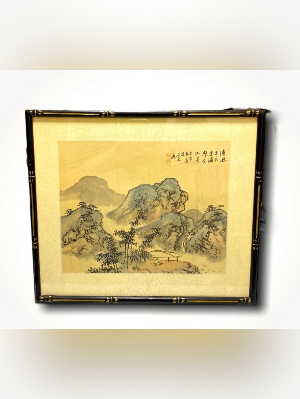 Japanese Art on Silk